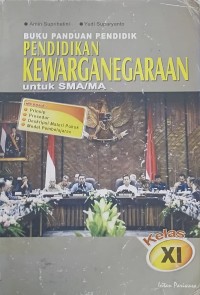 Image of Buku Panduan Pendidik Pendidikan Kewarganegaraan XI