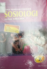 Image of BUKU PANDUAN PENDIDIK SOSIOLOGI X