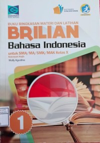 Image of Buku Ringkasan Materi dan Latihan Brilian Bahasa Indonesia 1