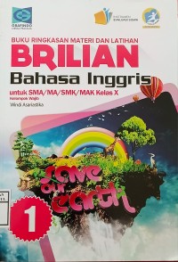 Image of Buku Ringkasan Materi dan Latihan Brilian Bahasa inggris