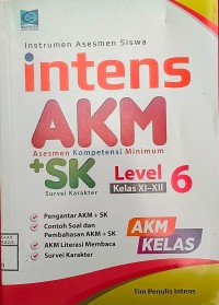 Image of Instrumen Asesmen Siswa intens AKM +SK level 6