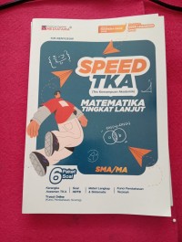 Image of SPEED TKA:MATEMATIKA TINGKAT LANJUT